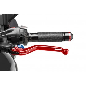 Puig Unfoldable Clutch Lever 16 Red Selector Blue