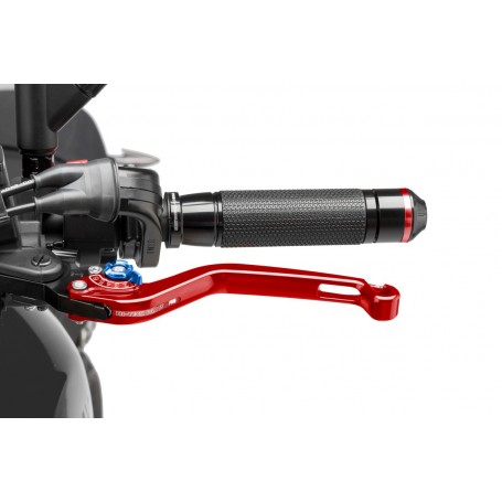 Puig Unfoldable Clutch Lever 16 Red Selector Blue