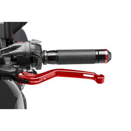 Puig Unfoldable Clutch Lever 16 Red Selector Black
