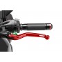 Puig Unfoldable Clutch Lever 16 Red Selector Green