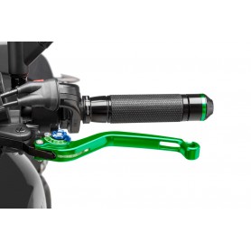 Puig Unfoldable Clutch Lever 16 Green Selector Blacku