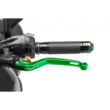 Puig Unfoldable Clutch Lever 16 Green Selector Gol