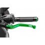 Puig Unfoldable Clutch Lever 16 Green Selector Silver