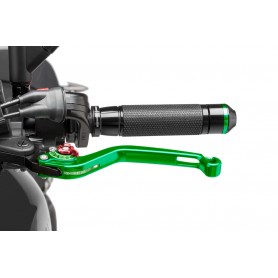 Puig Unfoldable Clutch Lever 16 Green Selector Red