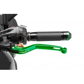Puig Unfoldable Clutch Lever 16 Green Selector Ora