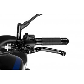 Puig Foldable Clutch Lever 3.0. Black Selector Black