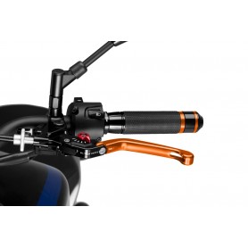 Puig Foldable Clutch Lever 3.0. Orange Selector