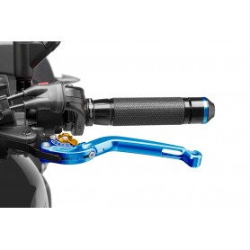 Puig Foldable Clutch Lever 16Blue Selector Gold
