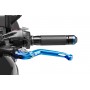 Puig Foldable Clutch Lever 16Blue Selector Silver