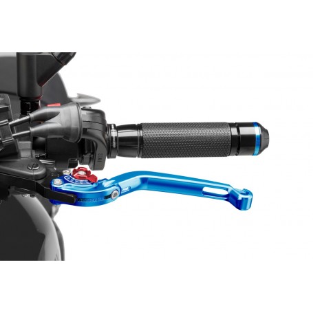 Puig Foldable Clutch Lever 16Blue Selector Red