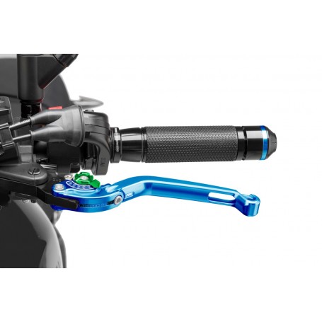 Puig Foldable Clutch Lever 16Blue Selector Green