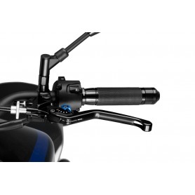Puig Unfoldable Clutch Lever 3.0. Black Selector Black