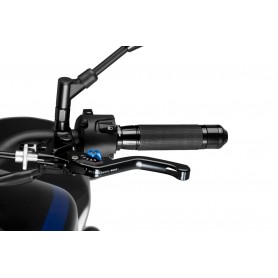 Puig Short Clutch Lever 3.0. Black Selector Blue