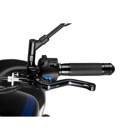 Puig Short Clutch Lever 3.0. Black Selector Blue