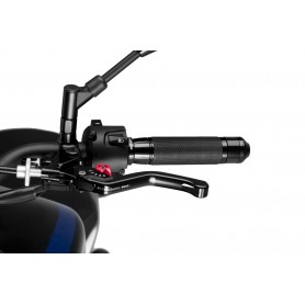 Puig Short Clutch Lever 3.0. Black Selector Red
