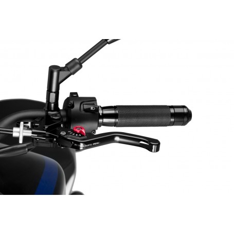 Puig Short Clutch Lever 3.0. Black Selector Red