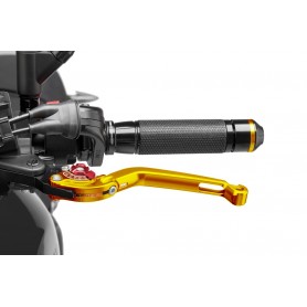 Puig Foldable Clutch Lever 16Gold Selector Red