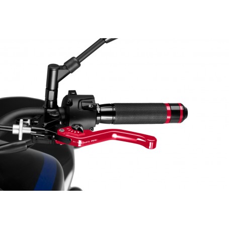 Puig Short Clutch Lever 3.0. Red Selector Black
