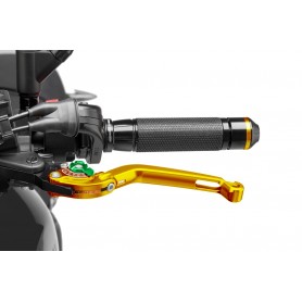 Puig Foldable Clutch Lever 16Gold Selector Green