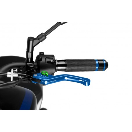 Puig Short Clutch Lever 3.0. Blue Selector Green