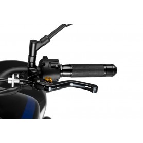Puig Short Clutch Lever 3.0. Black Selector Gold