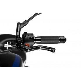 Puig Short Clutch Lever 3.0. Black Selector Orange
