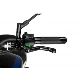 Puig Short Clutch Lever 3.0. Black Selector Green