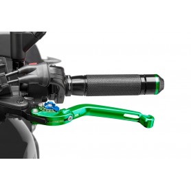 Puig Foldable Clutch Lever 16Green Selector Blue