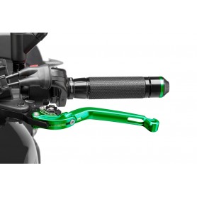 Puig Foldable Clutch Lever 16Green Selector Black