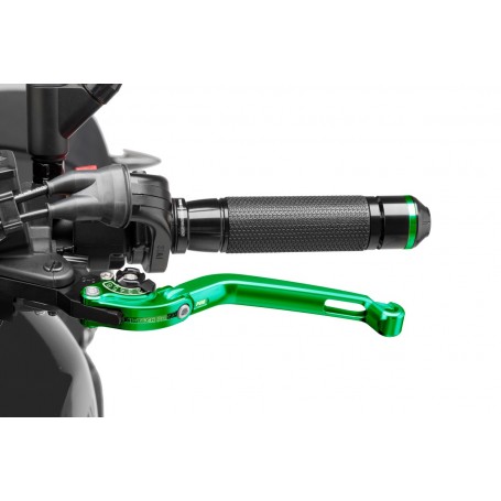 Puig Foldable Clutch Lever 16Green Selector Black