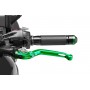 Puig Foldable Clutch Lever 16Green Selector Silver