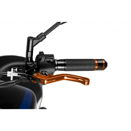 Puig Short Clutch Lever 3.0. Orange Selector Black