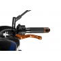 Puig Short Clutch Lever 3.0. Orange Selector Black