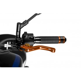 Puig Short Clutch Lever 3.0. Orange Selector Gold