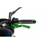 Puig Short Clutch Lever 3.0. Green Selector Black