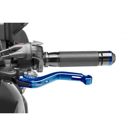 Puig Short Clutch Lever 16Blue Selector Silver