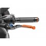 Puig Clutch Lever 16Black Ext.Orange Select.Blue