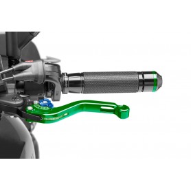 Puig Unfoldable Clutch Lever 16 Green Selector Blacku