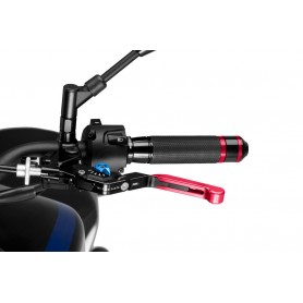 Puig Lever Clutch 3.0. Black Expan./Red Select/Blue