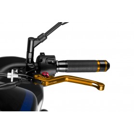 Puig Unfoldable Clutch Lever 3.0. Gold Selector Red