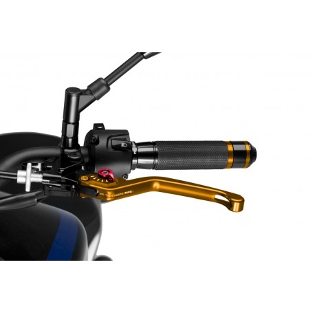 Puig Unfoldable Clutch Lever 3.0. Gold Selector Red