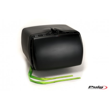 Puig Maxi Box With Lock And Attached With Straps Black
