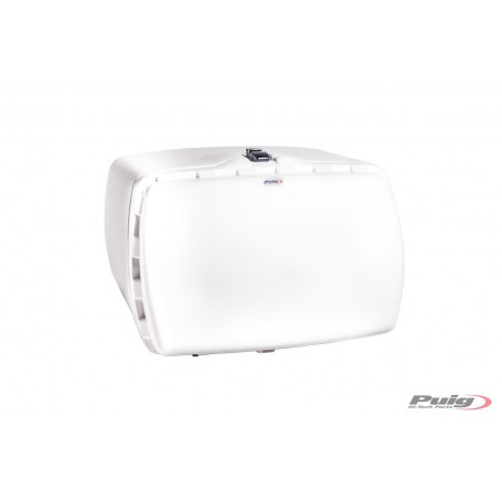 Puig Top Case Maxibox White Rear Opening With Lock