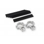 Puig Kit Clamps 31 A 36 mmTwin Head Lamp Mod Mask Silver