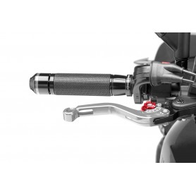 Puig Short Brake Lever 16Silver Selector Red