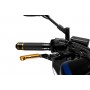 Puig Brake Lever 3.0. Black Exten/Gold Selector/Silver