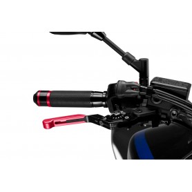 Puig Brake Lever 3.0. Black Exten/Red Selector/Black