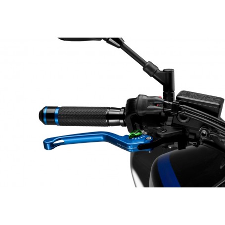 Puig Unfoldable Brake Lever 3.0. Blue Selector Green