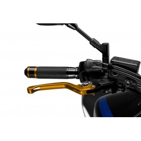 Puig Unfoldable Brake Lever 3.0. Gold Selector Silverv