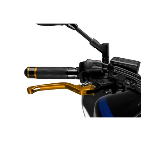 Puig Unfoldable Brake Lever 3.0. Gold Selector Silverv